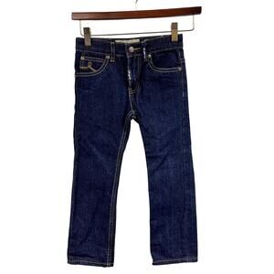 Kid's Lifted research group LRgeans skinny fit dark wash boys denim sz 6